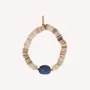 Bijoux - Bracelet extensible coquillage et lapis lazuli - Minerama - NATURE BIJOUX