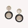 Jewelry - XL clip earrings 2 discs - Saint Honore - NATURE BIJOUX