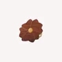 Jewelry - Adjustable wood & MOP flower ring - Son Jardin - NATURE BIJOUX