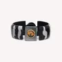 Jewelry - Articulated bracelet with button lock - Zebra - NATURE BIJOUX
