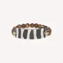 Jewelry - Simple stretch bracelet - Zebra - NATURE BIJOUX