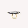 Jewelry - Big adjustable ring - Zebra - NATURE BIJOUX