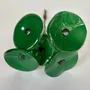 Décorations florales - Petite fleur en verre pour l'extérieur en vert sur tige flexible - CARNEOL GLASS