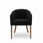 Chaises pour collectivités - Chaise Girona Origins noire | Chaise - CREARTE COLLECTIONS