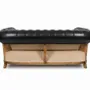 Canapés pour collectivités - Chesterfield Essence Black|Canapé et fauteuil - CREARTE COLLECTIONS