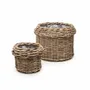 Objets de décoration - Planter basket Hendrik - GOMMAIRE