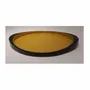 Plateaux - INES - Plateau ovale en laque bicolore - MAI HOME DECOR PTE LIMITED