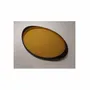Plateaux - INES - Plateau ovale en laque bicolore - MAI HOME DECOR PTE LIMITED