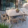 Lawn tables - Square Table Miguel - GOMMAIRE