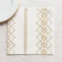 Table linen - Linen Napkin | LOSANGA Gold - GIARDINO SEGRETO