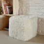 Objets design - Cubo, notre cube en Peau De Mouton - MAISON THURET