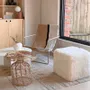 Objets design - Cubo, notre cube en Peau De Mouton - MAISON THURET