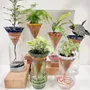 Vases - Nomade ÉMAILLÉ – le vase autonome EN TERRE CUITE 3D - COMMON PLACE YOUR URBAN JUNGLE