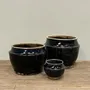 Pots de fleurs - Jardinières Vitrées - THE SILK ROAD COLLECTION