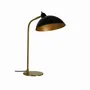 Table lamps - Futura black/ brass table lamp - DYBERG LARSEN