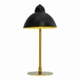 Lampes de table - Petite lampe de table Futura noire/laiton - DYBERG LARSEN