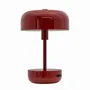 Lampes de table - Lampe de table rechargeable à LED rouge foncé Haipot - DYBERG LARSEN