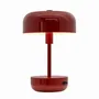 Lampes de table - Lampe de table rechargeable à LED rouge foncé Haipot - DYBERG LARSEN