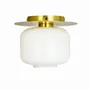 Suspensions - Plafonnier Arp opale/laiton - DYBERG LARSEN