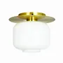 Suspensions - Plafonnier Arp opale/laiton - DYBERG LARSEN