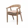 Lawn armchairs - Armchair Faye wicker seat - GOMMAIRE