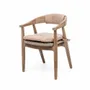 Lawn armchairs - Armchair Faye wicker seat - GOMMAIRE