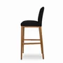 Stools for hospitalities & contracts - Luxor Stool Essence Black | Stool - CREARTE COLLECTIONS