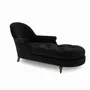 Lounge chairs for hospitalities & contracts - Victoria Origins Black  |  Chaise Longue - CREARTE COLLECTIONS