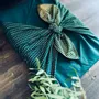 Gifts - Reusable Gift Wrap  3pcs-in-1 Family Pack Recycled Cotton 7 options - CARÉDEAU PAPIER CADEAU RÉUTILISABLE