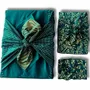 Gifts - Reusable Gift Wrap  3pcs-in-1 Family Pack Recycled Cotton 7 options - CARÉDEAU PAPIER CADEAU RÉUTILISABLE