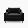 Sièges pour collectivités - Suga Black Fauteuil|Fauteuil - CREARTE COLLECTIONS