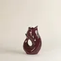 Decorative objects - GlouGlou Carafe Transparent Burgundy - CHAROLLES
