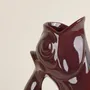 Decorative objects - GlouGlou Carafe Transparent Burgundy - CHAROLLES