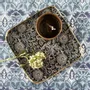 Trays - Handmade enamel metal trays, vintage look - MAISON LILO