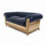 Canapés pour collectivités - Chesterfield Essence Ocean | Canapé et fauteuil - CREARTE COLLECTIONS