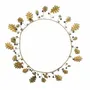 Decorative objects - Mini garlands, wreaths and garlands in brass leaves and pearls - MAISON LILO