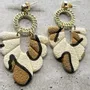 Jewelry - JANET leopard pendant earrings - LES TRÉSORS DE CIA