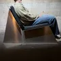 Fauteuils de jardin - Chaise longue en aluminium - Fauteuil design minimaliste métallique - CASE STUDIOS