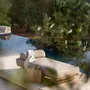 Canapés de jardin - Sunbed / Coffee Table Edge - GOMMAIRE