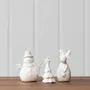 Autres décorations de Noël - Petit renne blanc en céramique - WE LOVE SEASONS