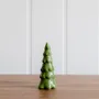 Décorations pour tables de Noël - Scalloped Green Christmas Tree - WE LOVE SEASONS