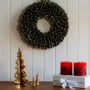 Décorations pour tables de Noël - Sapin de Noël doré festonné - WE LOVE SEASONS