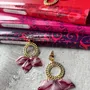 Jewelry - GRACE raspberry flower earrings - LES TRÉSORS DE CIA