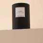 Candles - Vanilla scented candle black glass - 6,40oz 100% vegetable wax - TANDEM FRAGRANCES