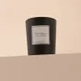 Bougies - Bougie Thé blanc verre noir 180g - Cire 100% végétale - TANDEM FRAGRANCES