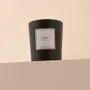Candles - Fir tree scented candle black glass - TANDEM FRAGRANCES