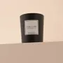 Candles - Candied fruit scented candle black glass - 6,40oz 100% vegetable wax - TANDEM FRAGRANCES