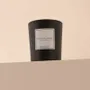 Bougies - Bougie Feuille de menthe verre noir 180g - Cire 100% végétale - TANDEM FRAGRANCES