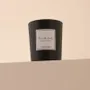 Bougies - Bougie Feu de bois verre noir 180g - Cire 100% végétale - TANDEM FRAGRANCES