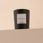Candles - Orange cinnamon scented candle black glass - 6,40oz 100% vegetable wax - TANDEM FRAGRANCES